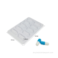 Benutzerdefinierte medizinische Clear Pill Capsule Blister Pack Tablett